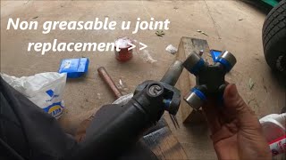 U joint replacement no special tools