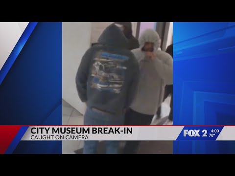 City Museum break-in caught on camera, suspects wanted