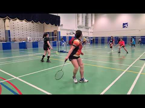 D'Neos Badminton Games 28-08-20 ( Maria/Seana vs. April/Rose)