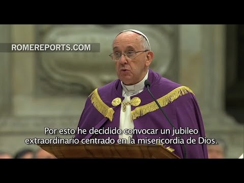 Francisco anuncia un Año de la Misericordia