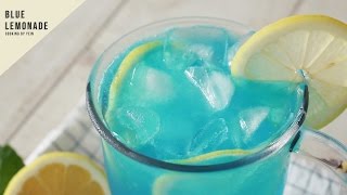 블루 레몬 에이드 만들기 : How to make Blue Lemonade : ブルーレモネード -Cooking tree 쿠킹트리