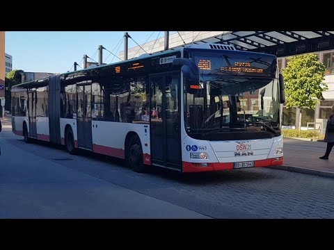 CASTROP MÜNSTERPLATZ. 480. MAN LIONS CITY.  GELENKBUS.Euro 6.