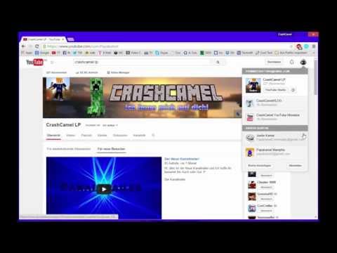 YouTube Tutorial | Kanal-Layout anpassen! | CrashCamelTuT
