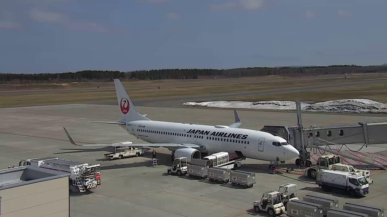 とかち帯広空港ライブカメラ Live Camera in The Tokachi-Obihiro Airport, Hokkaido in Japan