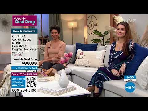 HSN | Colleen Lopez Gemstone Jewelry 01.11.2023 - 08 PM