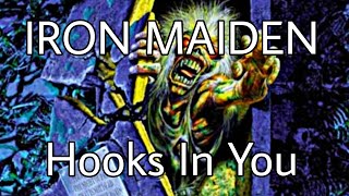 IRON MAIDEN - Hooks In You (Lyric Video)