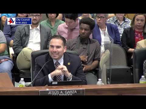 City Council Meeting August 16, 2022