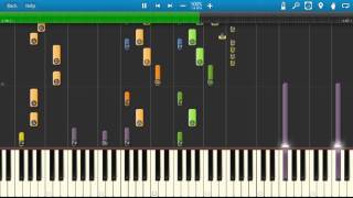 Rihanna - SOS - Piano Tutorial - Synthesia Cover - How to play