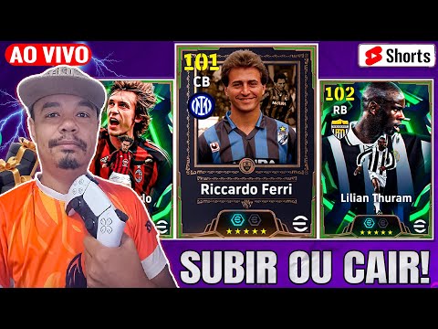 ►LIVE SHORTS RUMO À 1ª DIVISÃO! 🏆 Time da Prefeitura no eFootball