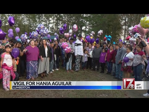 Vigil held for Hania Aguilar as Lumberton community seeks answers