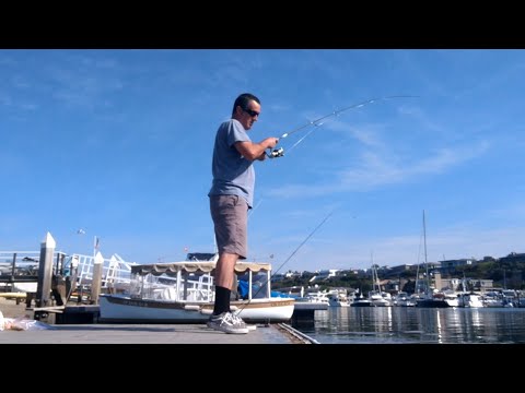 YouTube video about: Where to fish in newport harbor?