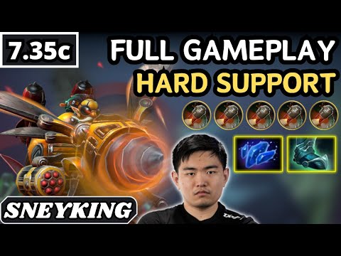 10900 AVG MMR - Sneyking GYROCOPTER Hard Support Gameplay - Dota 2 Full Match Gameplay