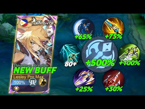 GLOBAL LESLEY BEST 1 HIT BUILD 2026!! (100% BROKEN) | LESLEY BUILD TOP 1 GLOBAL 2026!!