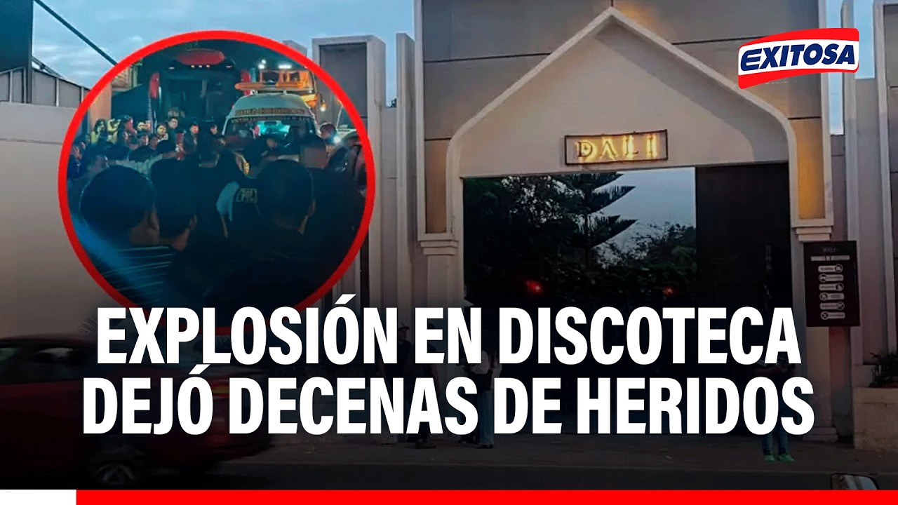 🔴🔵 Tragedia en Trujillo: Reportan más de 30 heridos tras explosión en discoteca Dalí