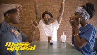 JUICE APPEAL: Joe Budden stops by Juices for Life with Adjua Styles and Styles P. | Mass Appeal