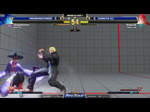 Capcom Pro Tour 2018 Online Ranking: EU East 1