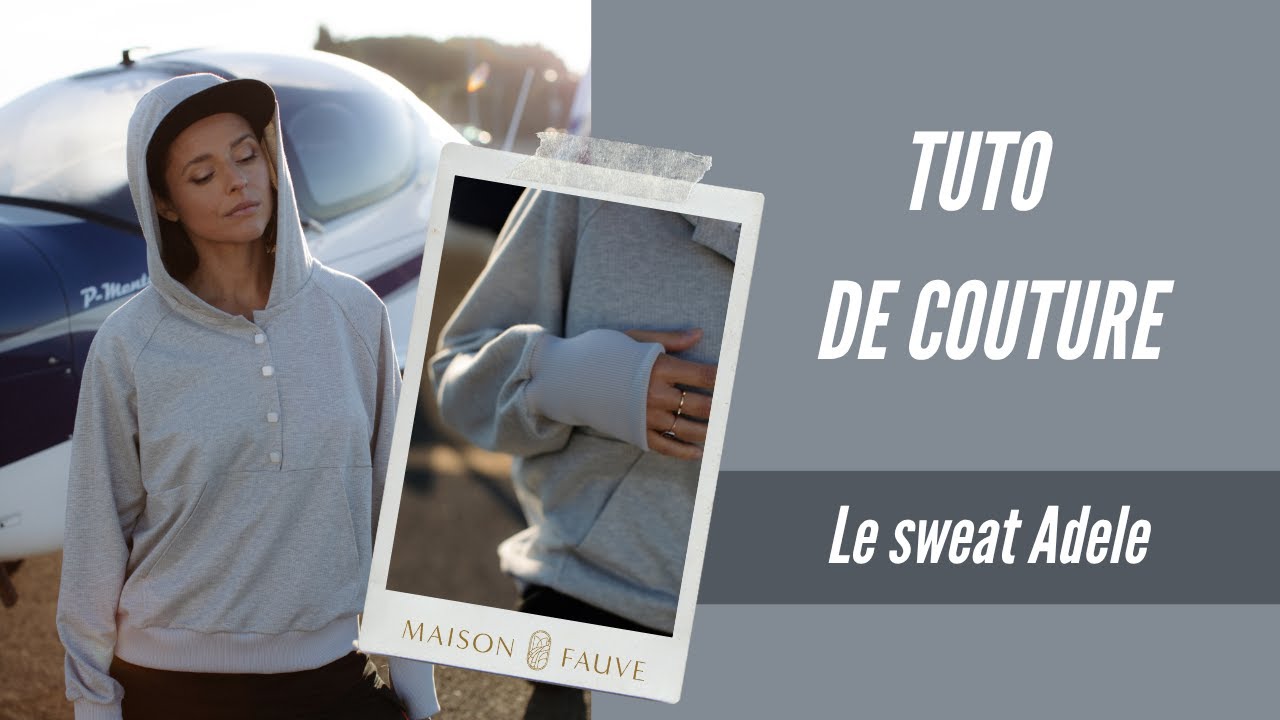 Adele sweatshirt pattern / Pocket pattern