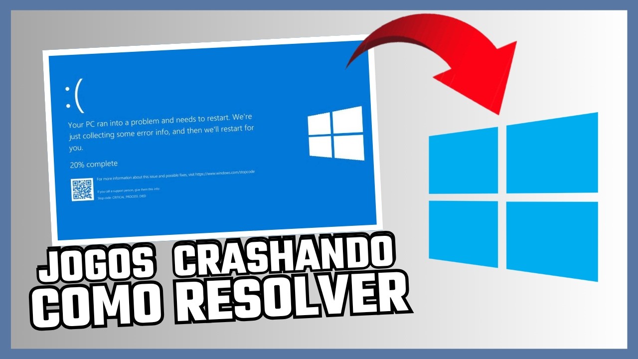 PC Crashando durante os jogos veja como resolver este problema.