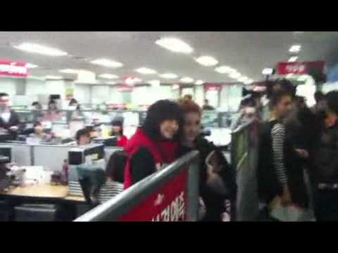 [Cam] T-ara Jiyeon shooting Hèrõès [2]