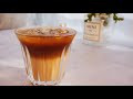 black tea coffee latte｜homemade starbucks same style｜