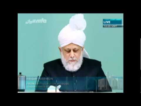 Friday Sermon 4th November 2011 (Urdu)