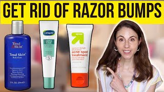 HOW TO GET RID OF RAZOR BUMPS | Dermatologist @DrDrayzday
