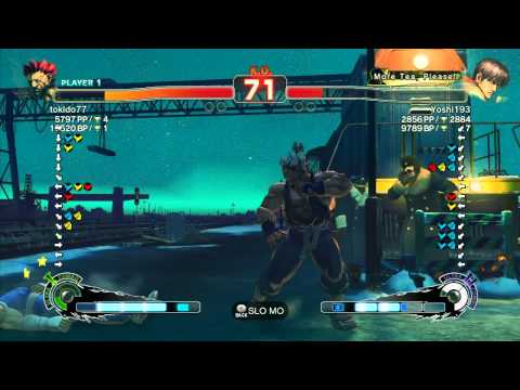 SSF4 AE: Tokido (Akuma) vs Yoshi193 (Guy) - Ranked Match (720p HD)