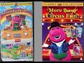 Barney S Adventure Bus 1997 VHS For More Barney Circus Fun Barney Live In New York City