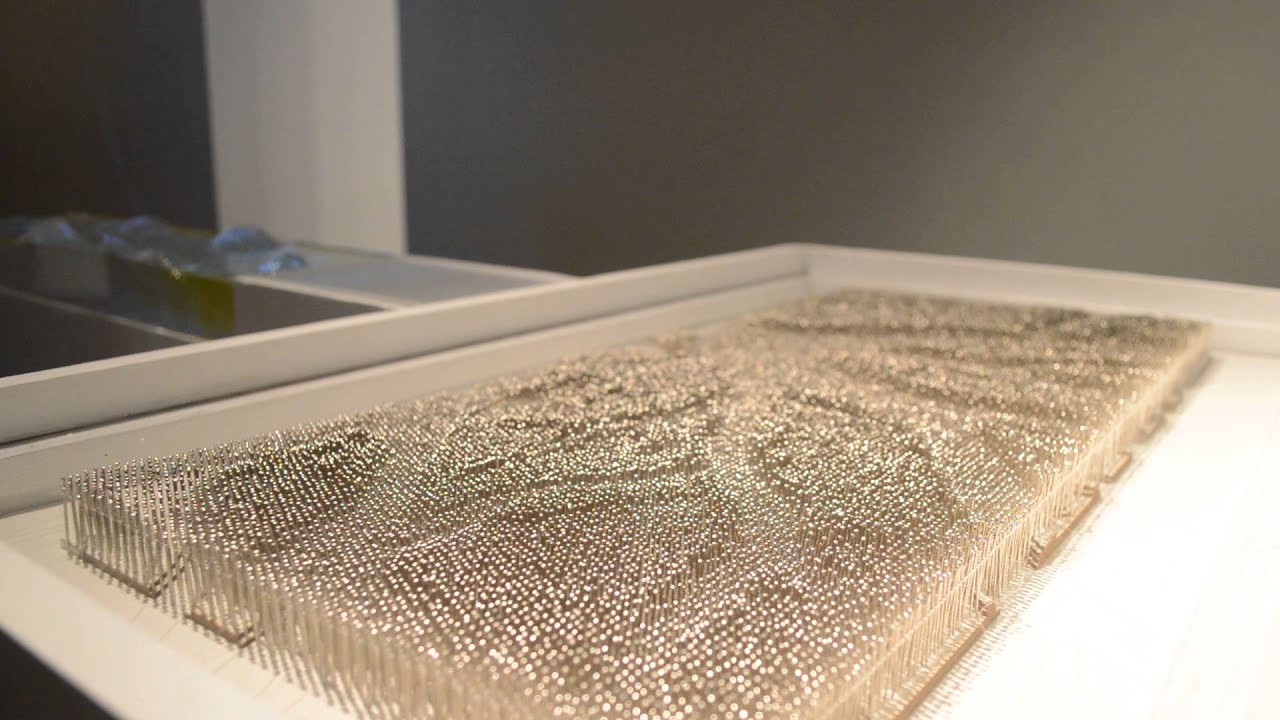 Emergence of Landscape- Pin Screen