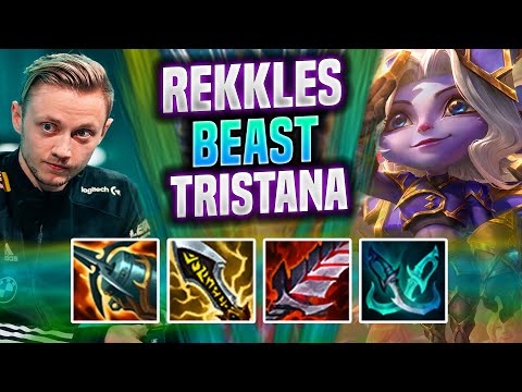 REKKLES IS A BEAST WITH TRISTANA! - Rekkles Plays Tristana ADC vs Jhin! | Patch 11.22