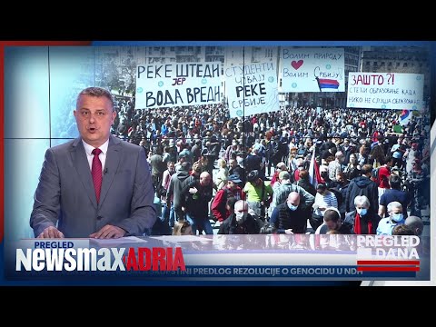 Borba protiv pohlepe, za život i budućnost.Hiljade ljude na skupu u Beogradu