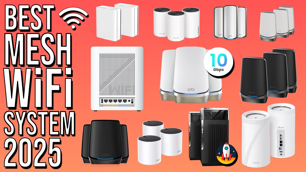 BEST MESH WIFI 2024 - TOP 5 BEST MESH Wi-Fi SYSTEMS 2024 - WI-FI 7, 6, 6E | HOME, GAMING, & BUSINESS