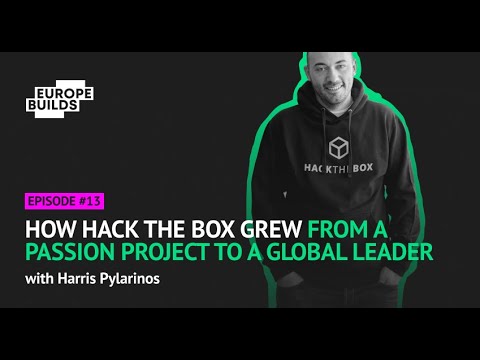 EUROPEBUILDS🎙️13: How Hack The Box grew from a passion project to a global leader, with H. Pylarinos