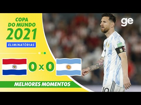 Gols e lances de Paraguai x Argentina