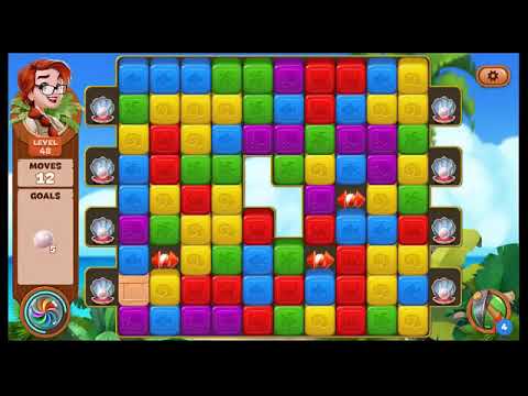 Lost Island Blast Adventure Level 48