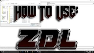 How To Use ZDL To Play Custom DOOM Wads And Mods