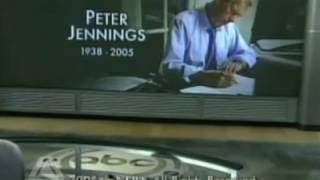 ABC World News Tonight - Peter Jennings Death - 2005/8/8 close