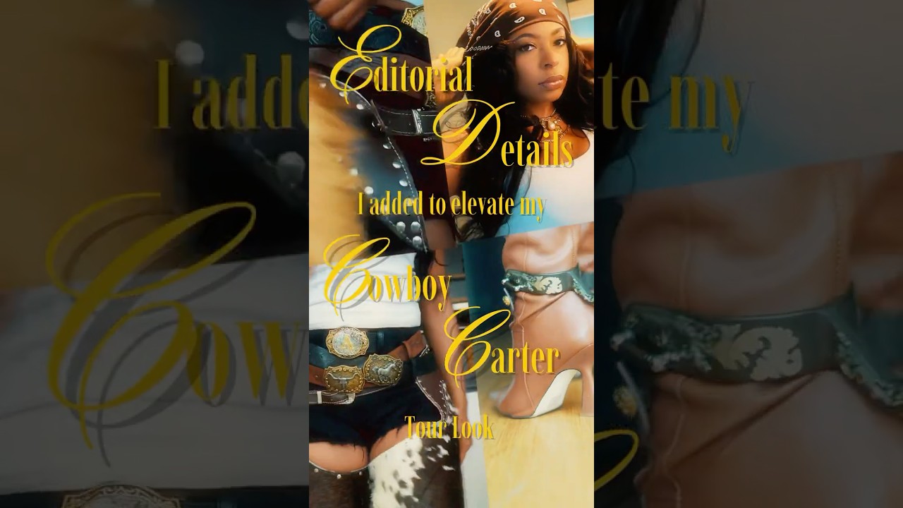 Let’s Get into the Details 👌🏾 Full Outfit Breakdown on my IG #cowboycarter #cowboycartertour