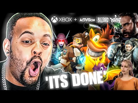 This Felt Amazing...Activision Blizzard King Joins Xbox - Official Trailer Reaction