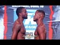 SULLIVAN BARRERA VS JESSE HART - FULL WEIGH IN AND FACE OFF VIDEO