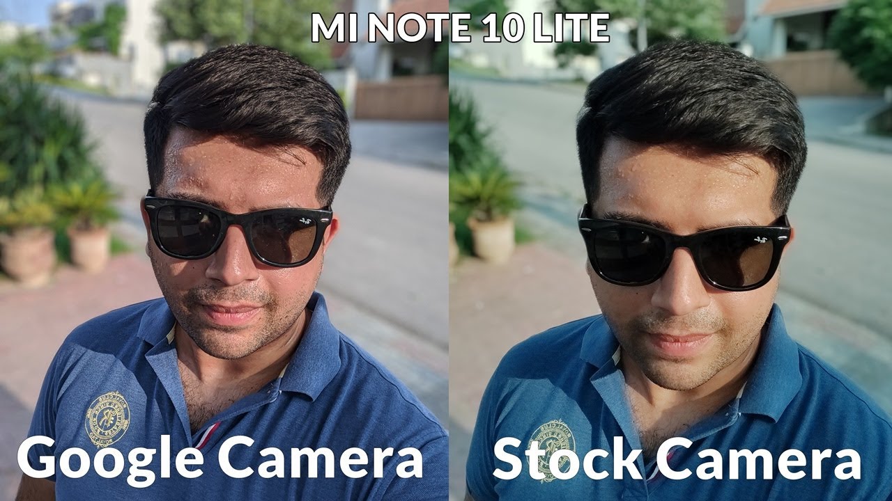 Mi Note 10 Lite Google Camera vs Stock Camera Comparison