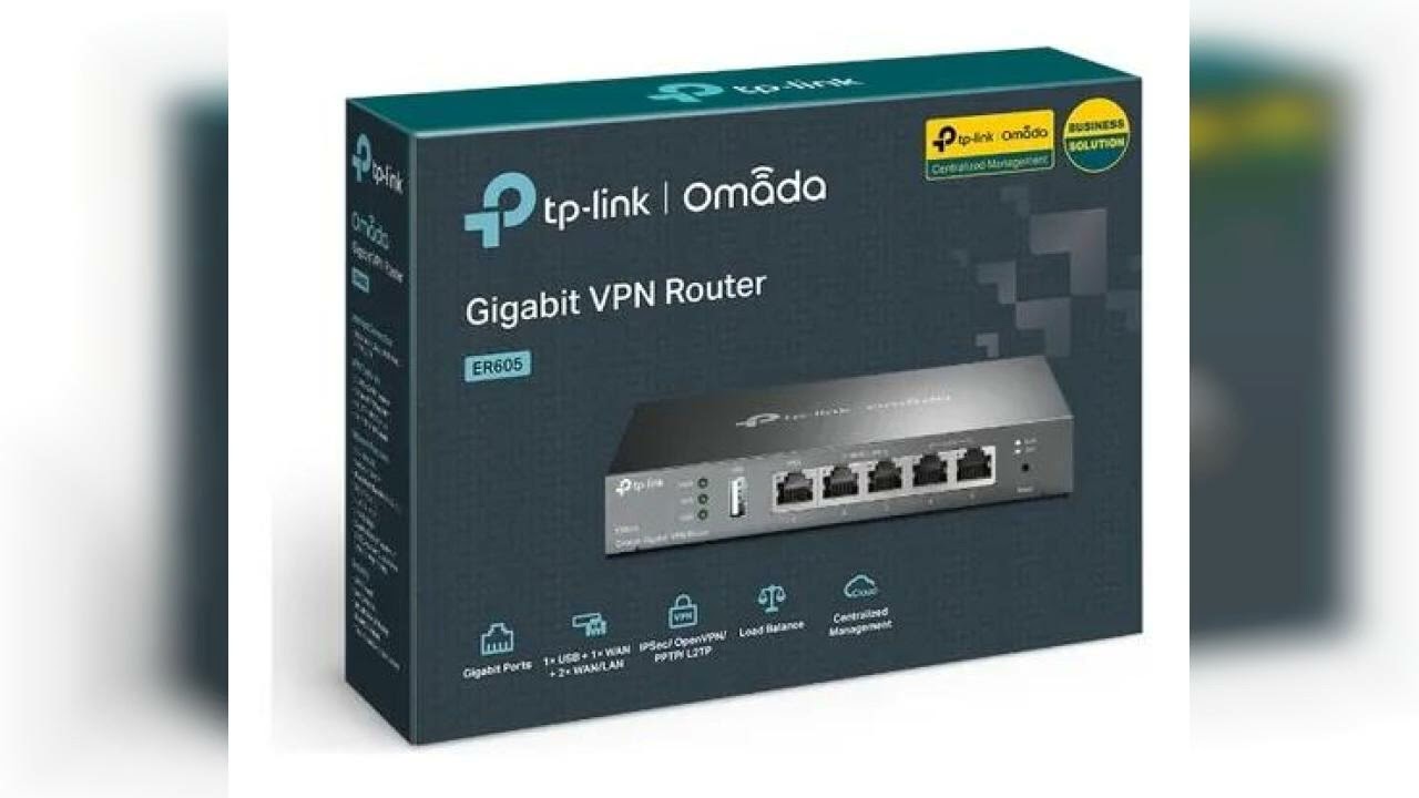Miniatura da avaliação em vídeo de Roteador TP-Link SafeStream TL-R605 Gigabit Multi-WAN VPN