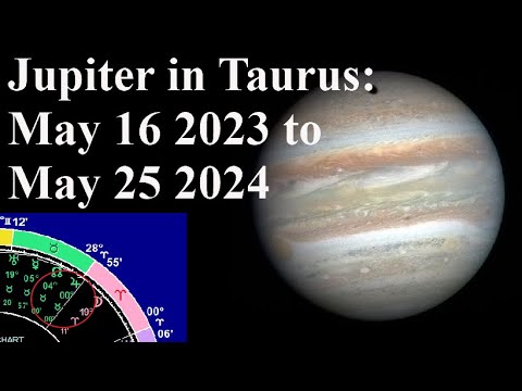 Jupiter in Taurus: May 16 2023 to May 25 2024