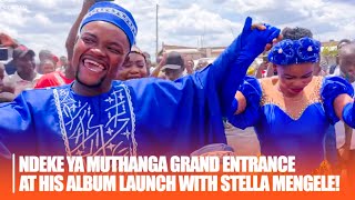 Ndeke Ya Muthanga Grand Entrance at His Album Launch With Stella Mengele