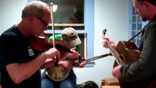 Acadia Trad School 2014 Late Night Session with Bruce Molsky, John Doyle, and Pete Sutherland