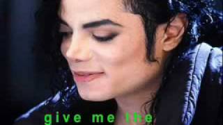 MICHAEL JACKSON  BIGGER man lyrics