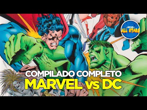 MARVEL vs DC / DC vs MARVEL | Compilado História Completa