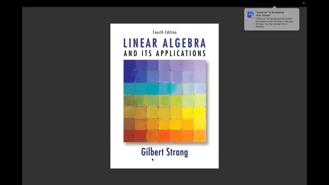 Linear Algebra Bootcamp for Quantitative Finance (Introduction)