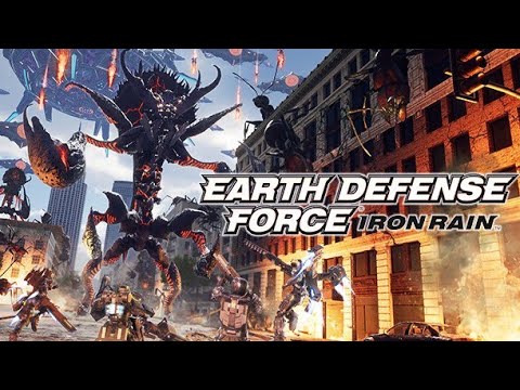 EARTH DEFENSE FORCE: IRON RAIN -Final Mission&Ending-PS5- Playthrough Gameplay