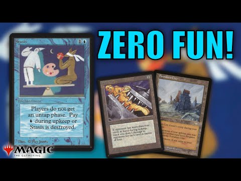 Mono Blue Stasis is Pure Evil! | PREMODERN | MTG